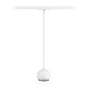 SLV Luminaria colgante de 1 fase LIGHT EYE® 90 GU10 IP20, blanco regulable