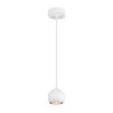 Luminaria colgante LIGHT EYE® 90 GU10 IP20, blanco regulable