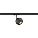 Foco monofásico LIGHT EYE® 90 giratorio, giratorio GU10 IP20, negro regulable