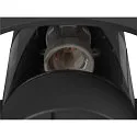 SLV Luminaria de pared para exteriores PHOTONI CYL cilíndrico, semicircular E27 IP65, negro mate regulable