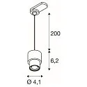 Luminaria colgante trifásica PURI 2.0 BASIC GU10 IP20