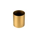 Pantalla de luminaria PURI 2.0 - TUBE cilíndrico, dorado