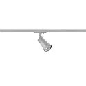SLV Foco monofásico PURI 2.0 - CONE ajustable, cónico GU10 IP20, gris regulable
