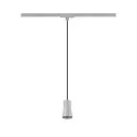 SLV Luminaria colgante de 1 fase PURI 2.0 - CONE cónico GU10 IP20, gris regulable