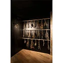 SLV Luminaria de pared y techo PURI 2.0 - CONE de 2 llamas, asimétrico GU10 IP20, negro regulable