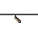 SLV track spot GRIP! S 48V DALI swivelling, for VDU workstation, DALI controllable IP20, bronze, mat dimmable