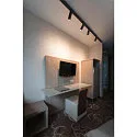 SLV track spot GRIP! S 48V DALI swivelling, for VDU workstation, DALI controllable IP20, black dimmable