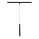 SLV Luminaria colgante GRIP! S 48V DALI DTW para estación de trabajo VDU, controlable por DALI, Dim-To-Warm IP20, color bronce
