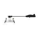 SLV Luminaria empotrable para techos NEW TRIA® 155 GU10 de 2 llamas, giratorio, cuadrado GU10 IP20, blanco regulable