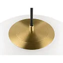 SLV Luminaria colgante SUN 40 redondo E27 IP20, dorado regulable