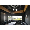SLV Luminaria colgante MEDO® RING 60 DALI para estación de trabajo VDU, controlable por DALI, CCT Switch IP20, negro regulable
