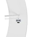 SLV Luminaria colgante MEDO® RING 60 PHASE para estación de trabajo VDU, CCT Switch IP20, blanco regulable