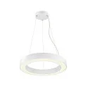 SLV Luminaria colgante MEDO® RING 60 PHASE para estación de trabajo VDU, CCT Switch IP20, blanco regulable