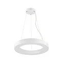 SLV Luminaria colgante MEDO® RING 60 PHASE para estación de trabajo VDU, CCT Switch IP20, blanco regulable