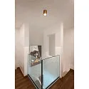 SLV Luminaria de techo OCULUS PHASE DTW redondo, Dim-To-Warm, ajustable, con la óptica del lente IP20, latón cepillado regulable