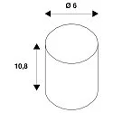 SLV Lámpara LED en forma de pera A60 HE >200LM/W CLEAR conmutable A60 claro E27 3,8W 830lm 2700K 280° CRI >80 