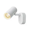 wall and ceiling luminaire NOBLO® SINGLE PHASE DTW 1 flame, round, Dim-To-Warm IP20, white dimmable