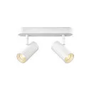 Luminaria de pared y techo NOBLO® DOUBLE PHASE DTW de 2 llamas, redondo, Dim-To-Warm IP20