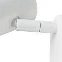 SLV Luminaria de pared y techo NOBLO® SINGLE PHASE de 1 llama, redondo IP20, blanco regulable
