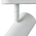 SLV Luminaria de pared y techo NOBLO® TRIPLE PHASE de 3 llamas, redondo IP20, blanco regulable