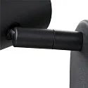 SLV Luminaria de pared y techo NOBLO® SINGLE PHASE de 1 llama, redondo IP20, negro regulable