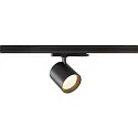 Luminaria trifásica TRACKSPOT V 18 36° ajustable, conmutable IP20, negro, barnizado 