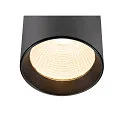 SLV 3-phase luminaire TRACKSPOT V 18 36° adjustable, switchable IP20, black, lacquered 