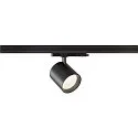 Luminaria trifásica TRACKSPOT V 18 36° ajustable, conmutable IP20, negro, barnizado 