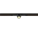 SLV track spot FIXT-IT! round, built-in version, suitable for VDU workstation IP20, black, lacquered dimmable