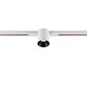 SLV track spot FIXT-IT! round, built-in version, suitable for VDU workstation IP20, black, white, lacquered dimmable