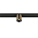 SLV Proyector para raíl FIXT-IT! redondo, versión de montaje en superficie, apto para puestos de trabajo VDU IP20, color bronce