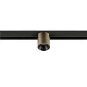 SLV Proyector para raíl FIXT-IT! redondo, versión de montaje en superficie, apto para puestos de trabajo VDU IP20, color bronce