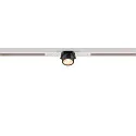 SLV Proyector para raíl FIXT-IT! redondo, versión incorporada, apto para puestos de trabajo VDU IP20, negro, blanco