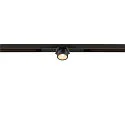 SLV Proyector para raíl FIXT-IT! redondo, versión incorporada, apto para puestos de trabajo VDU IP20, color bronce, negro