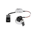 SLV ceiling recessed luminaire NEW TRIA® 45 round, suitable for VDU workstation IP20, white, lacquered 