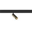Proyector para raíl GRIP! S apto para puestos de trabajo VDU IP20, color bronce, negro, barnizado regulable