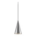 Luminaria colgante MAGICO 20 E27 IP20, aluminio regulable