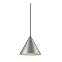 Luminaria colgante MAGICO 38 E27 IP20, aluminio regulable