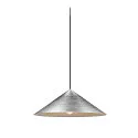 Luminaria colgante MAGICO 55 E27 IP20, aluminio regulable