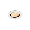 ceiling recessed luminaire NUMINOS® MOVE XS round, suitable for VDU workstation IP20, white, lacquered dimmable