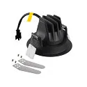 SLV Luminaria empotrable para techos NUMINOS® MOVE M redondo, apto para puestos de trabajo VDU IP20, negro, blanco