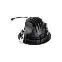 SLV Luminaria empotrable para techos NUMINOS® MOVE L redondo, apto para puestos de trabajo VDU IP20, negro, blanco