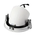 SLV Luminaria empotrable para techos NUMINOS® GIMBLE XL apto para puestos de trabajo VDU IP20, blanco, barnizado regulable