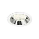 ceiling recessed luminaire NUMINOS® XL suitable for VDU workstation IP20, chrome, white dimmable