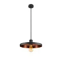 SLV lamp shade LALU® PLATE 33, bronze, black