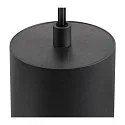 1-phase pendant luminaire ASTO TUBE with lamp socket GU10 IP20, black