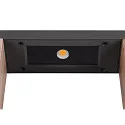 outdoor floor lamp FLATT II 36 PHASE down, sea-air resistant IP65, anthracite, brown, dark wood, lacquered dimmable