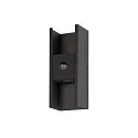 SLV Luminaria de pared para exteriores FLATT II SENSOR PHASE Arriba-Abajo, con sensor, conmutable, resistente al aire marino IP54
