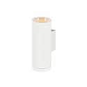 SLV outdoor wall luminaire HELIA PRO L UP/DOWN up / down, cylindrical, DALI controllable, impact resistant IP65, white