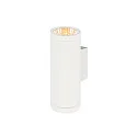 SLV outdoor wall luminaire HELIA PRO L UP/DOWN up / down, cylindrical, DALI controllable, impact resistant IP65, white